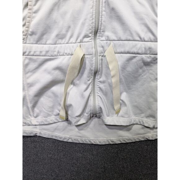 LL Bean Fleece Jacket Womens Large Belted Lightweight Full Zip Thumb Holes - Picture 5 of 11